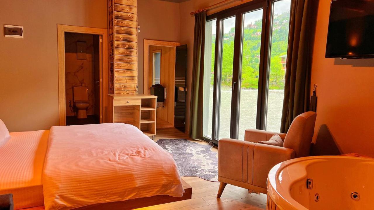 Bed and Breakfast Heaven Vip Wooden Palace Ardeşen Zewnętrze zdjęcie