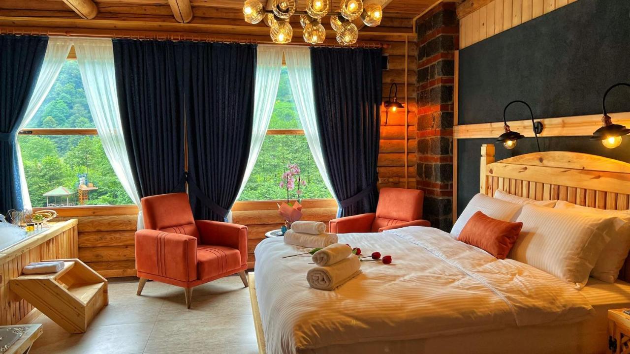 Bed and Breakfast Heaven Vip Wooden Palace Ardeşen Zewnętrze zdjęcie